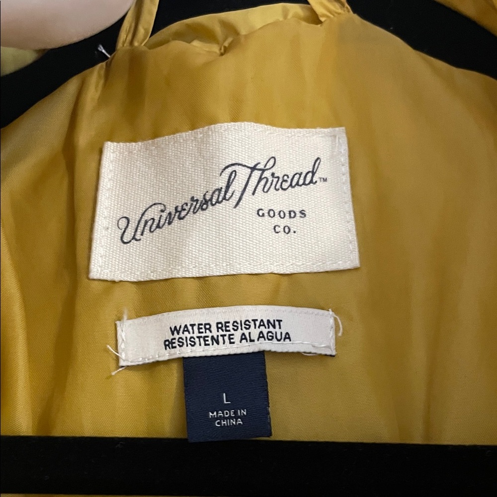 Universal Thread Mustard Yellow Winter Puffer Jac… - image 2